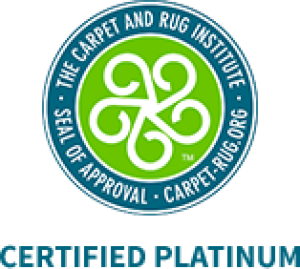 Carpet and Rug Institute Certified Platinum Seal of Approval